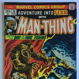 Fear #15 (Aug 1973, Marvel) 1st full-length Man-Thing story